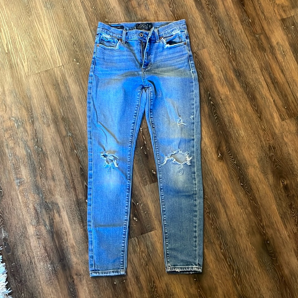 Lucky Brand Women’s Denim size 4/27 Bridgette Skinny Excellent Condition